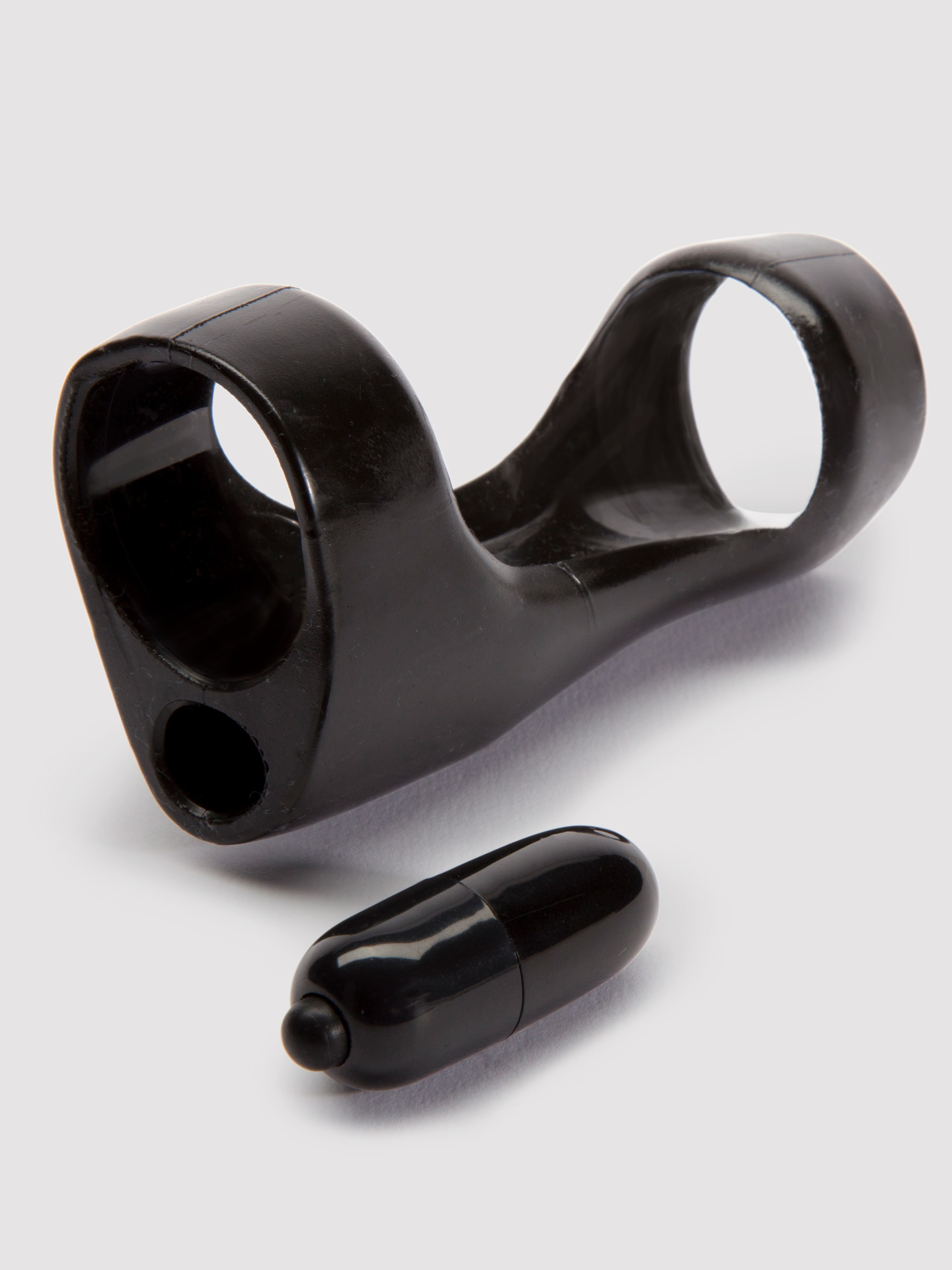 VibroPack Vibrating Penis Enhancer, Black, hi-res