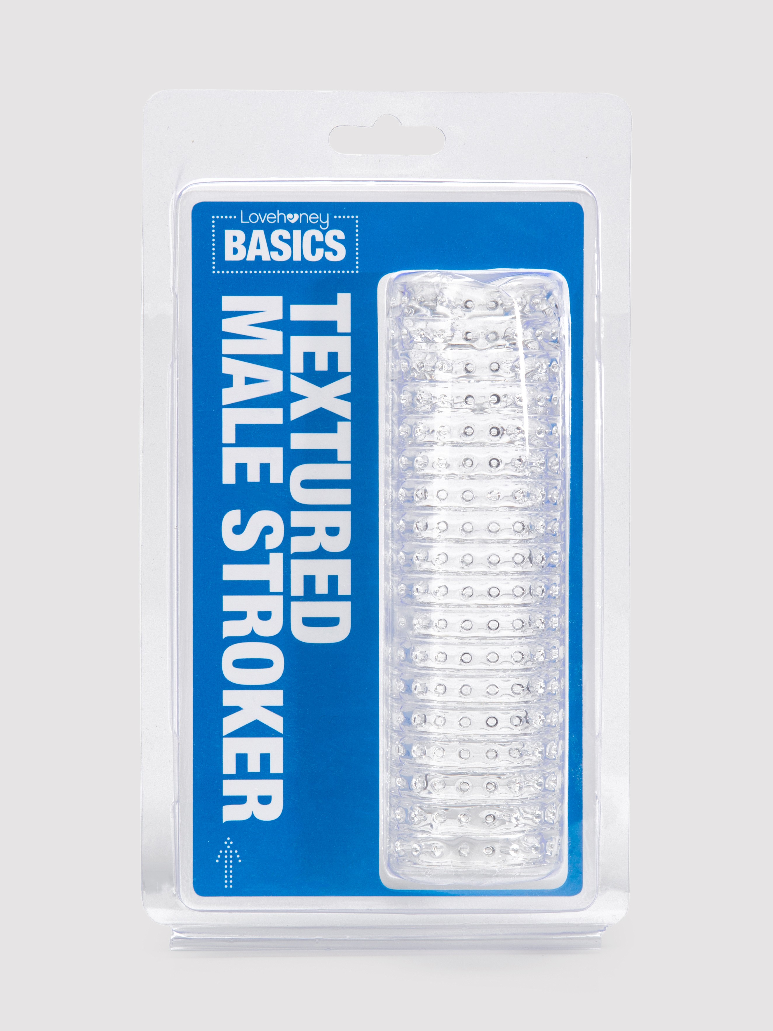 BASICS Clear Textured Stroker, Clear, hi-res