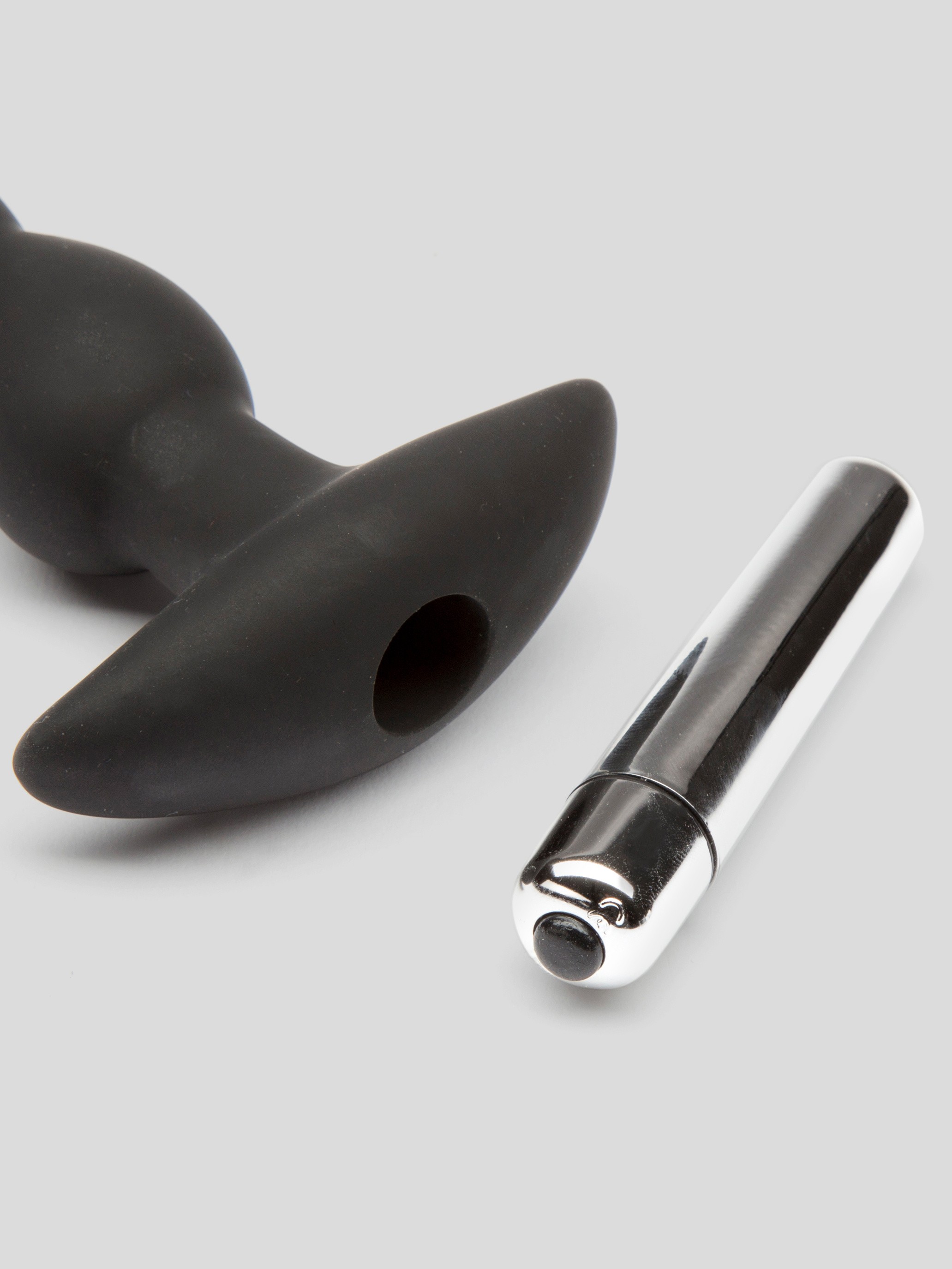 Lovehoney Ripple Rider 5 Function Vibrating Prostate Massager, Black, hi-res