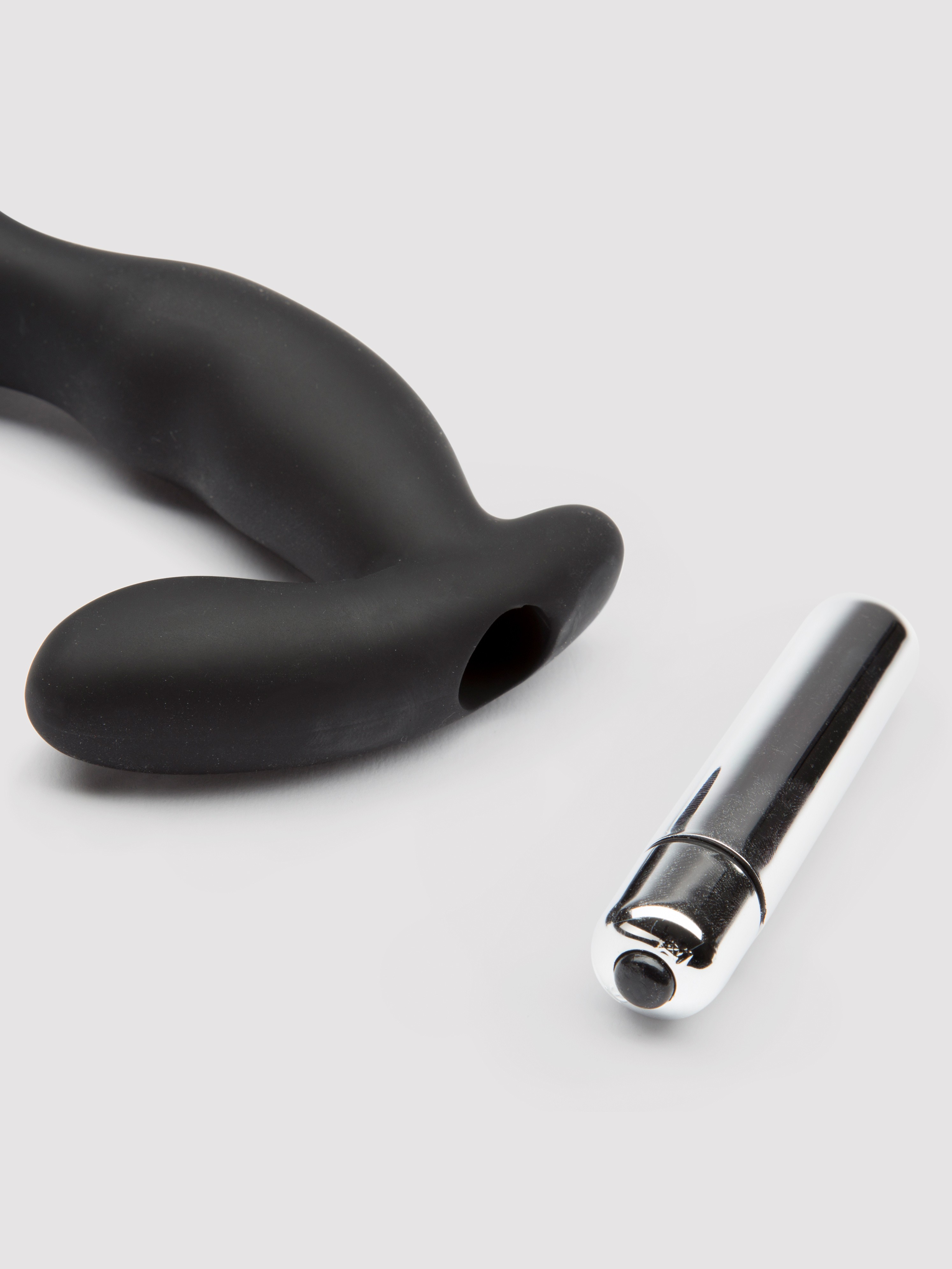 Lovehoney Curve Cruiser 5 Function Vibrating Prostate Massager, Black, hi-res