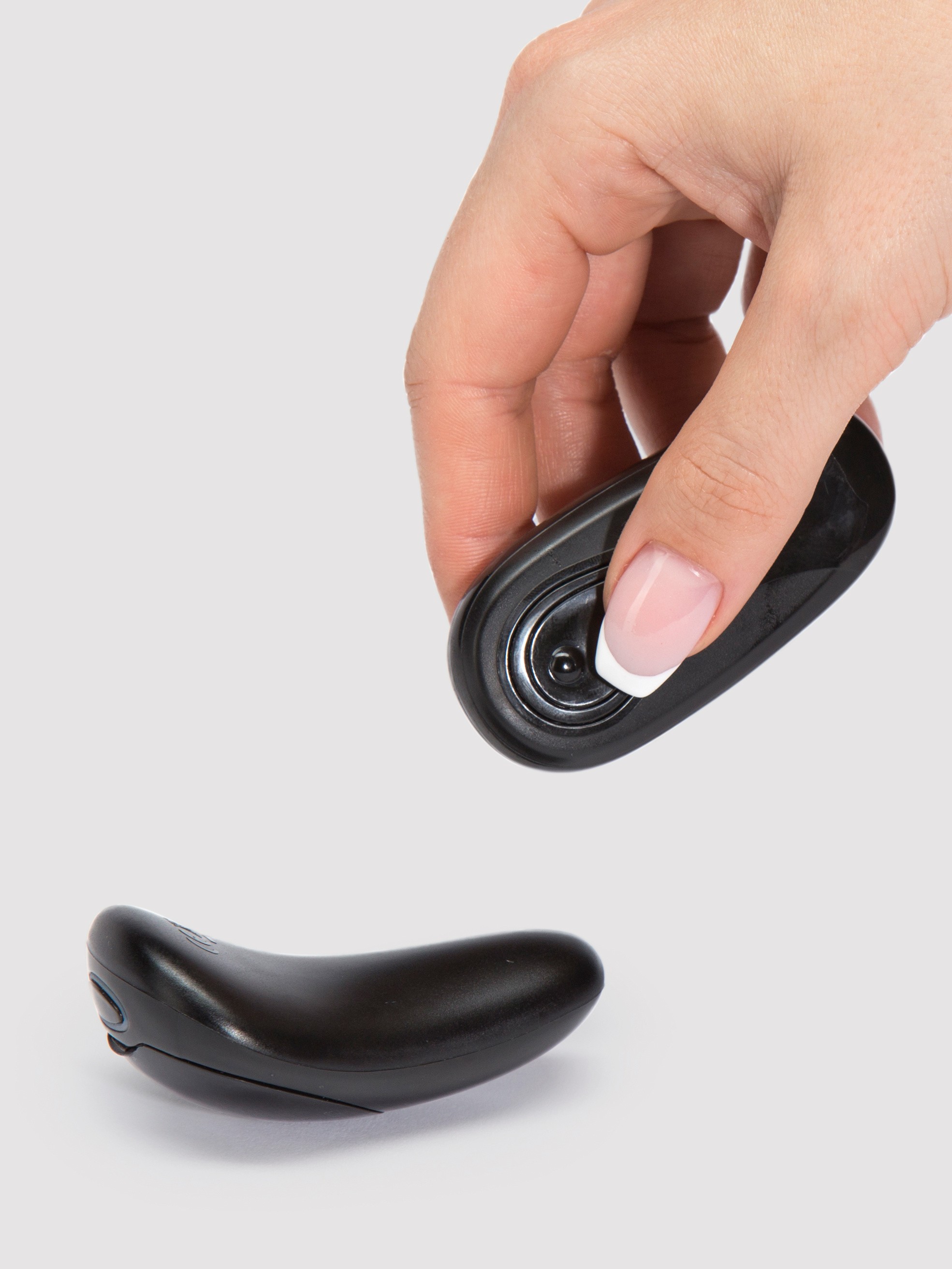 Secrets 5 Function Remote Control Vibrating Lace Thong, Pink, hi-res