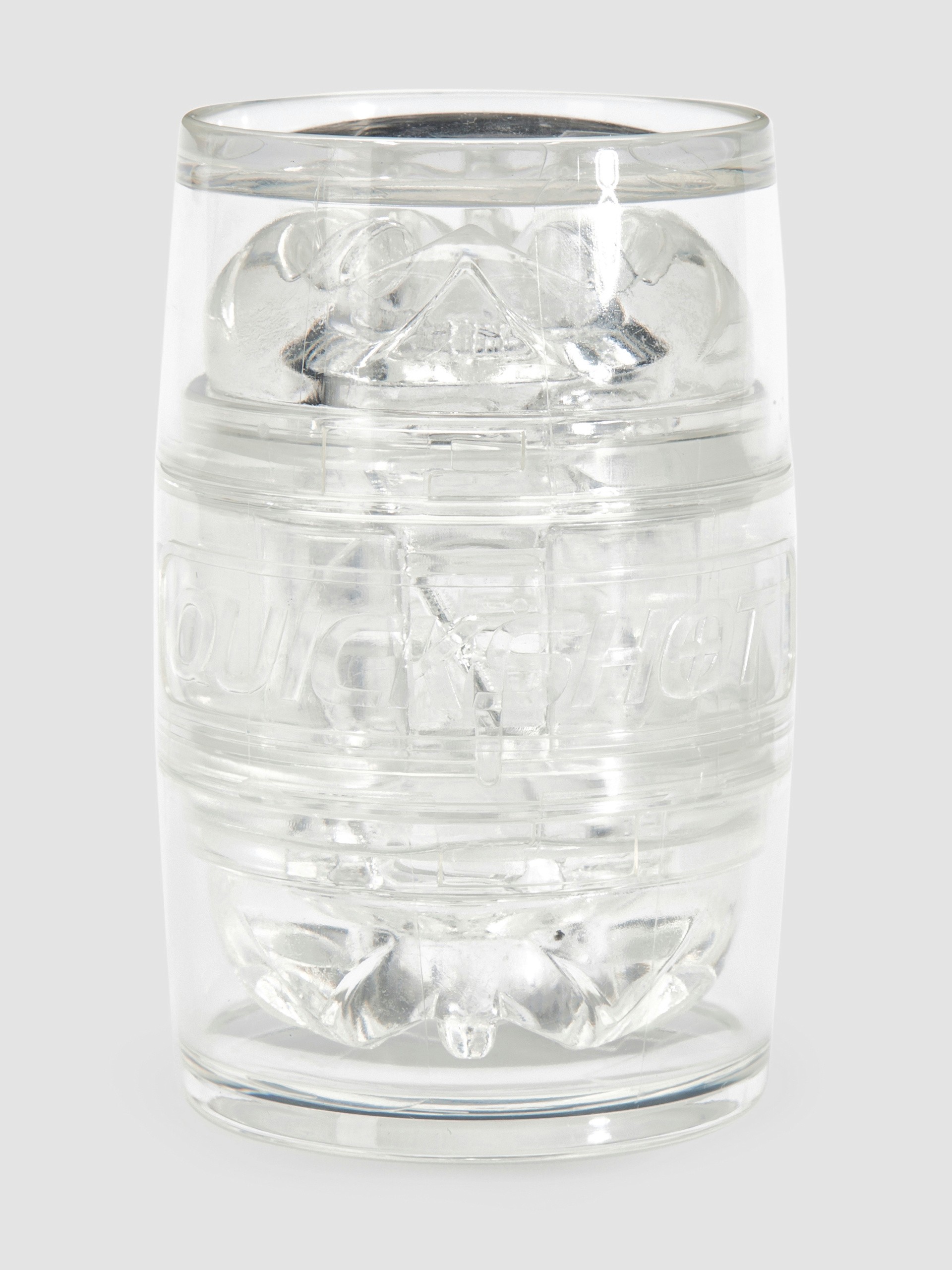 Fleshlight QUICKSHOT Vantage Compact Male Masturbator, Clear, hi-res