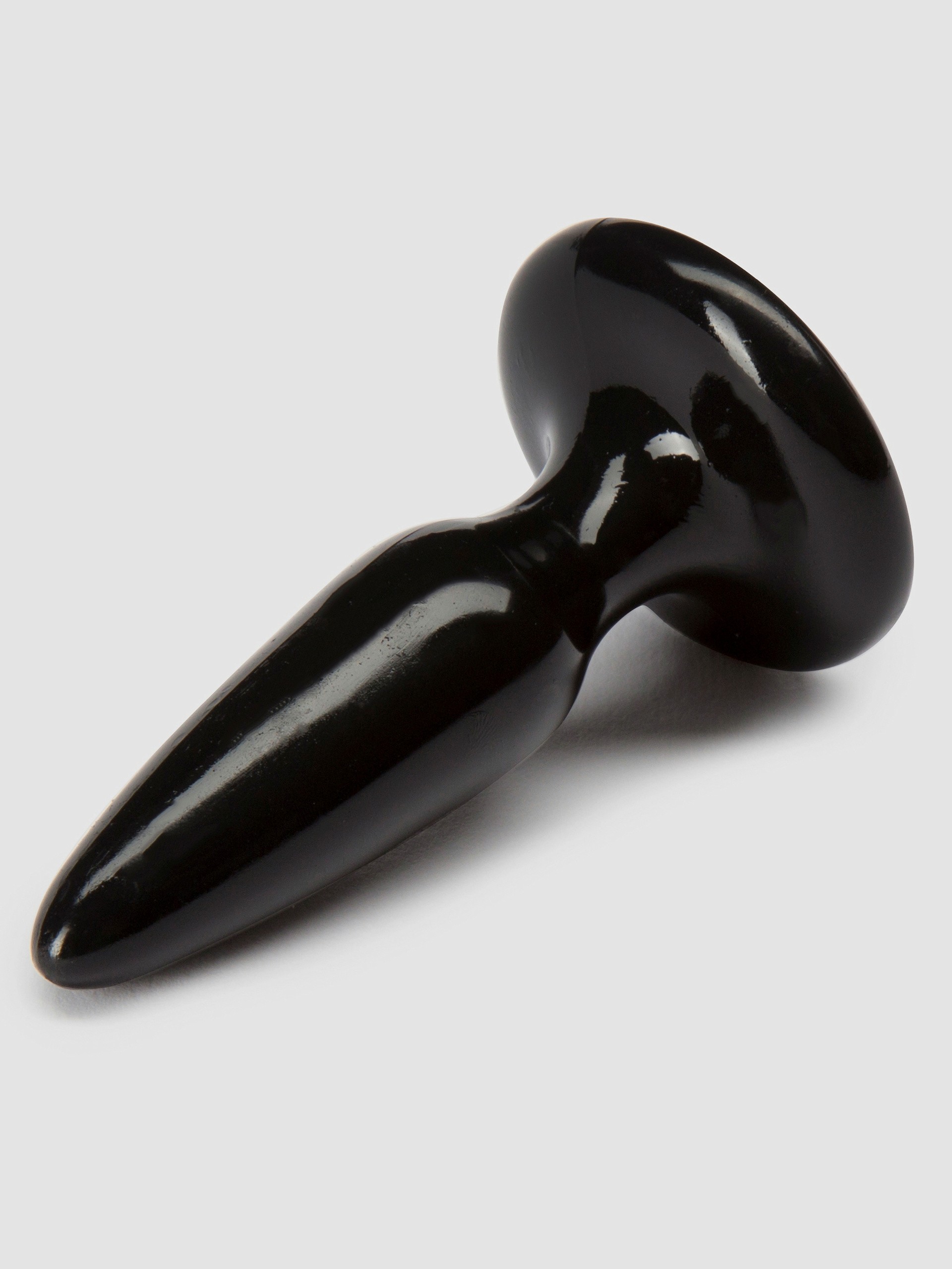 Jelly Rancher Pleasure Beginner's Butt Plug with Suction Cup 3 Inch, Black, hi-res