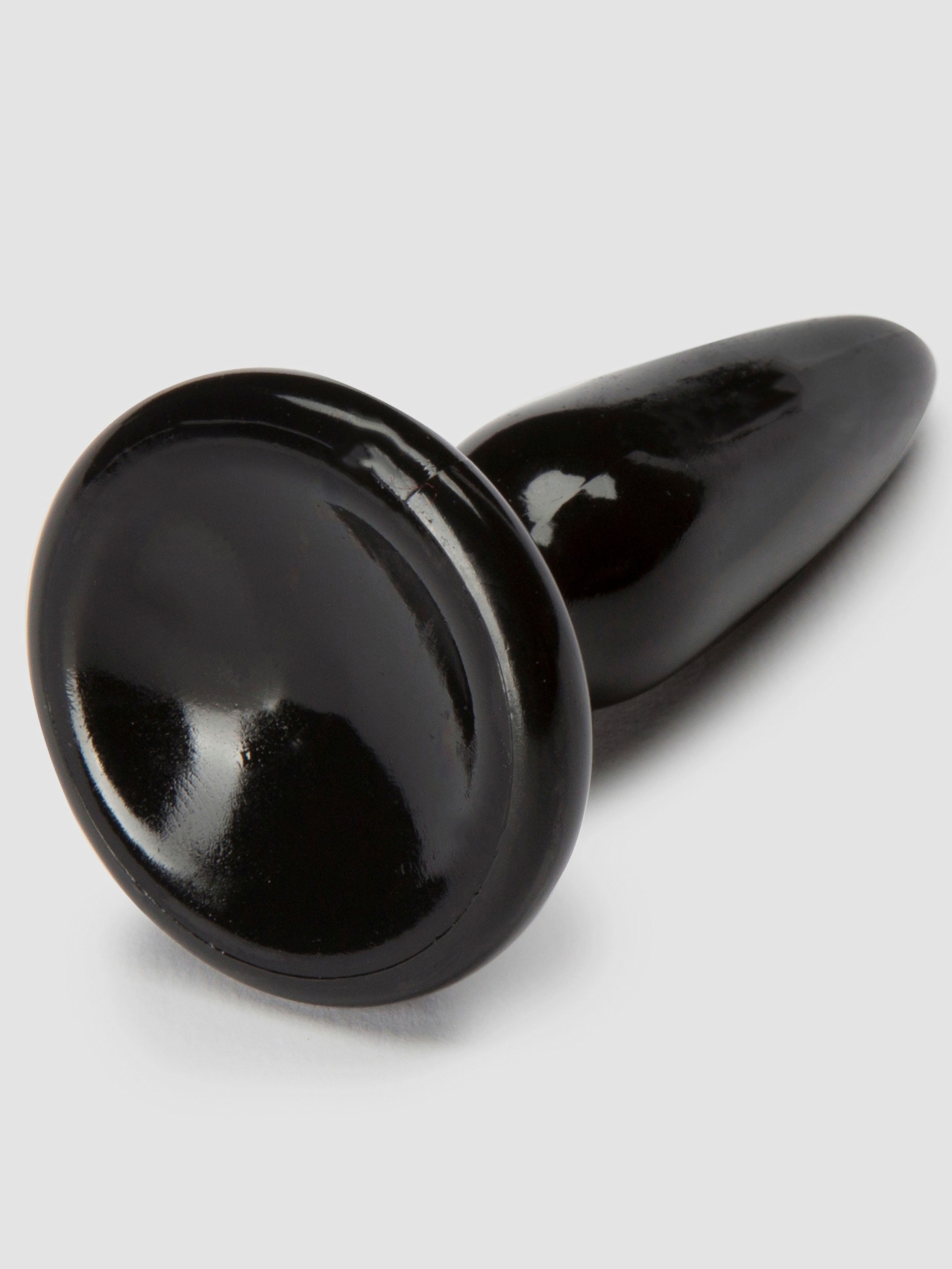 Jelly Rancher Pleasure Beginner's Butt Plug with Suction Cup 3 Inch, Black, hi-res