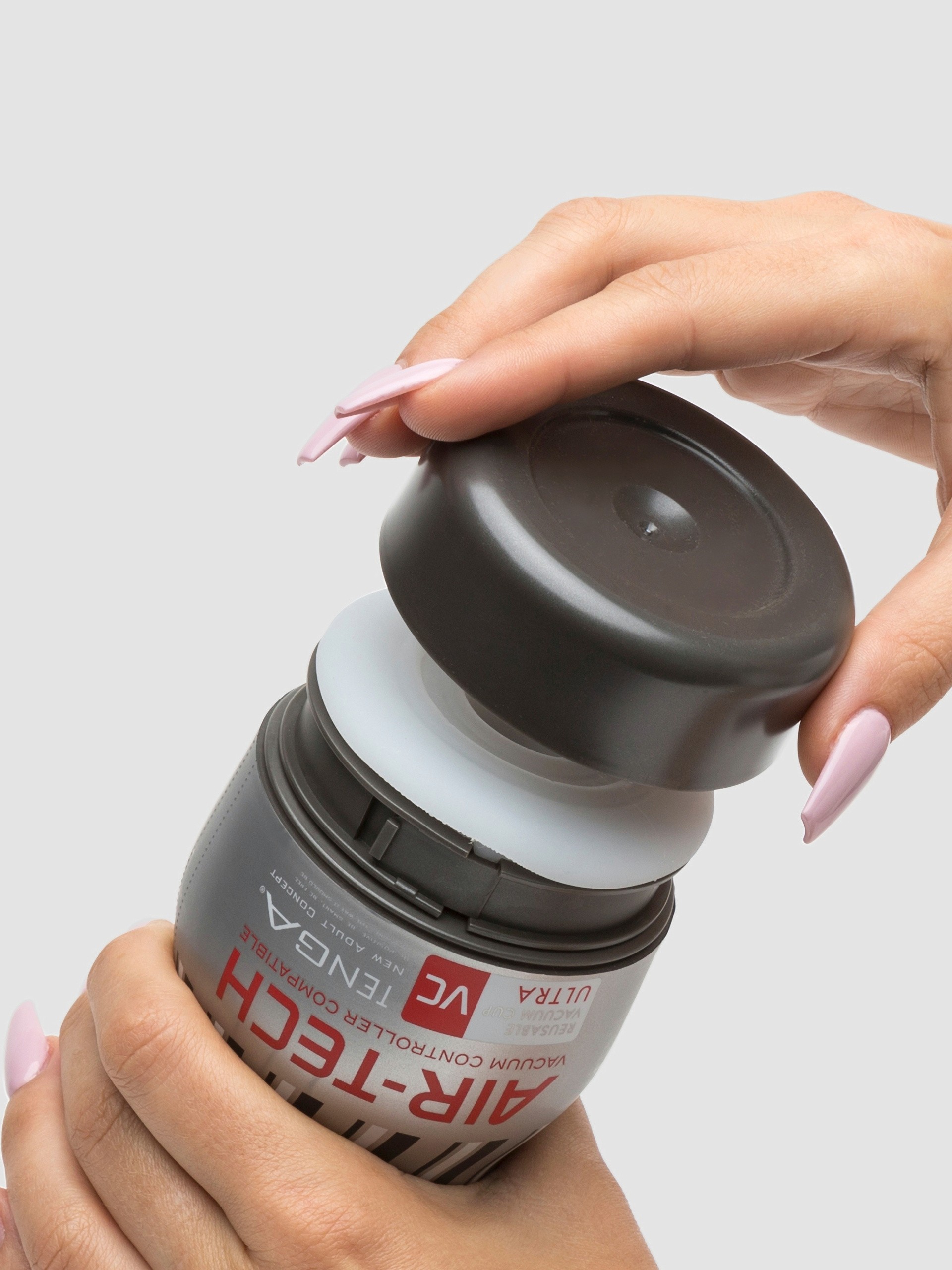 TENGA Air Tech Vacuum Controller Compatible Ultra Size Male Masturbator Cup, White, hi-res