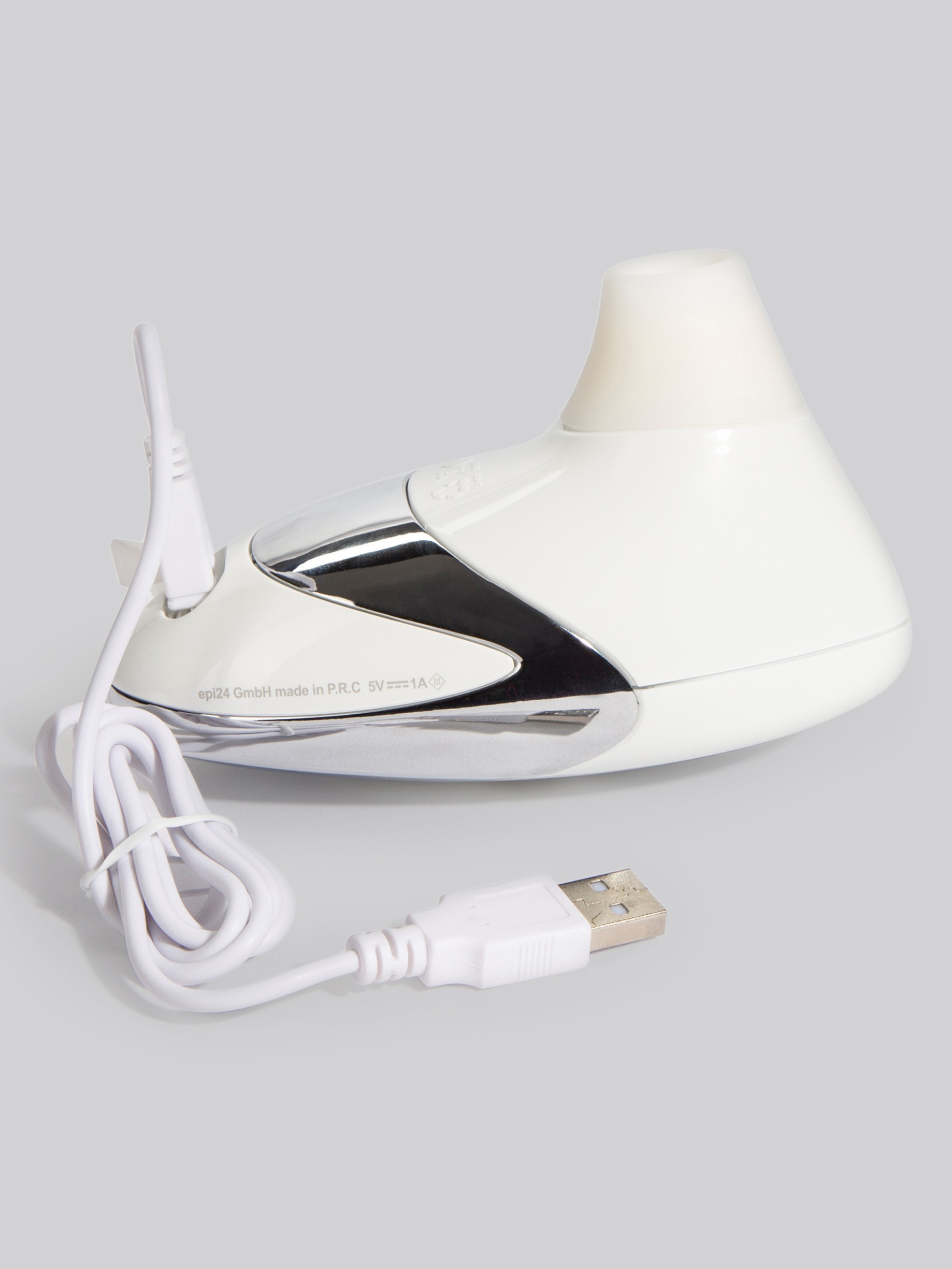 Womanizer W500 Rechargeable Clitoral Stimulator, White, hi-res