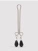 Bondage Boutique Jewelled Clitoral Pleasure Clip, Silver, hi-res