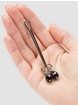 Bondage Boutique Jewelled Clitoral Pleasure Clip, Silver, hi-res