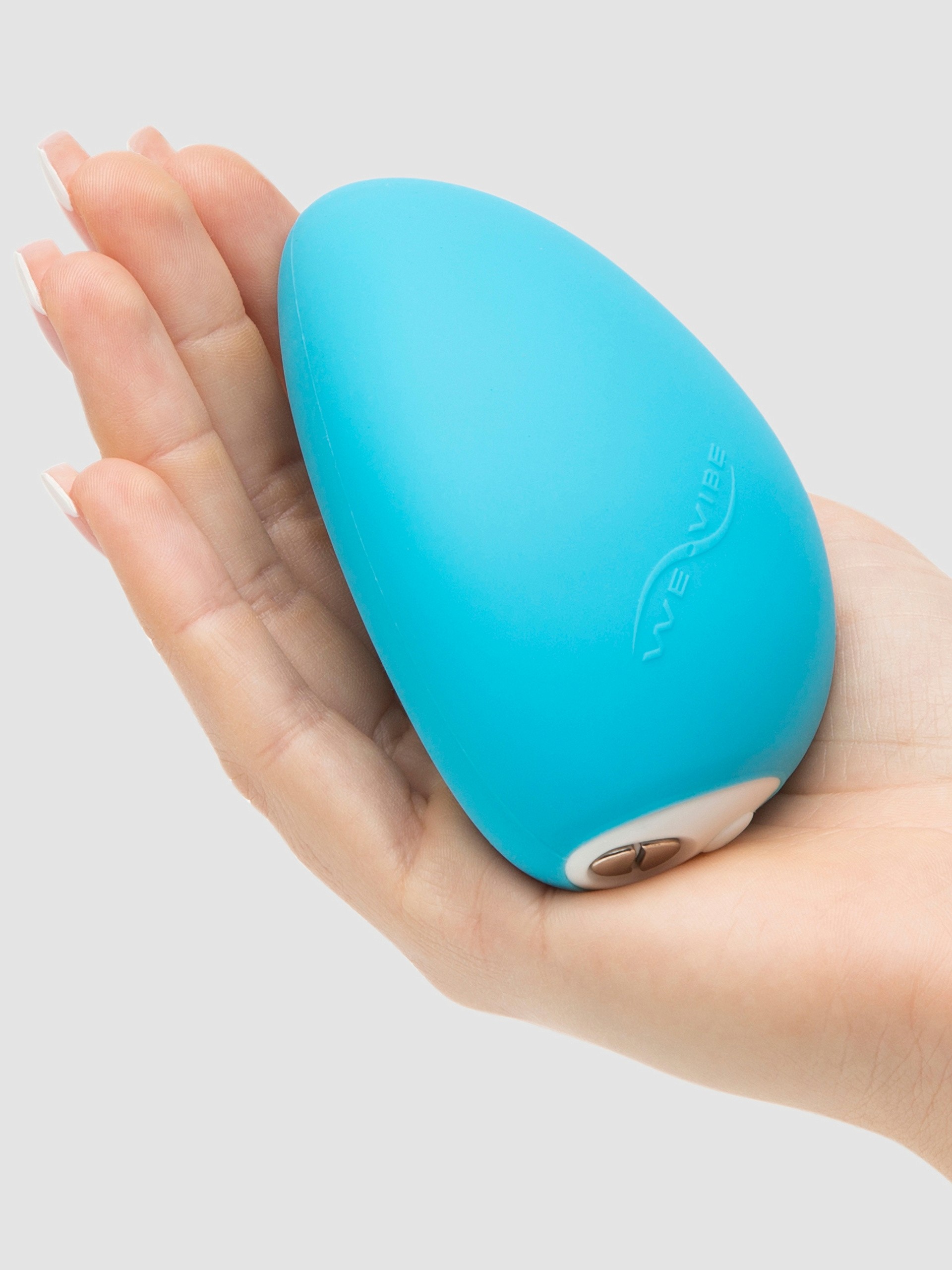 We-Vibe Wish Rechargeable Remote and App Control Clitoral Vibrator, Blue, hi-res