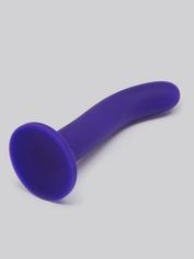 Lovehoney Silicone Suction Cup G-Spot Dildo 7 Inch, Purple, hi-res