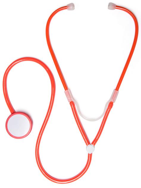 Fever Nurse Stethoscope, White, hi-res