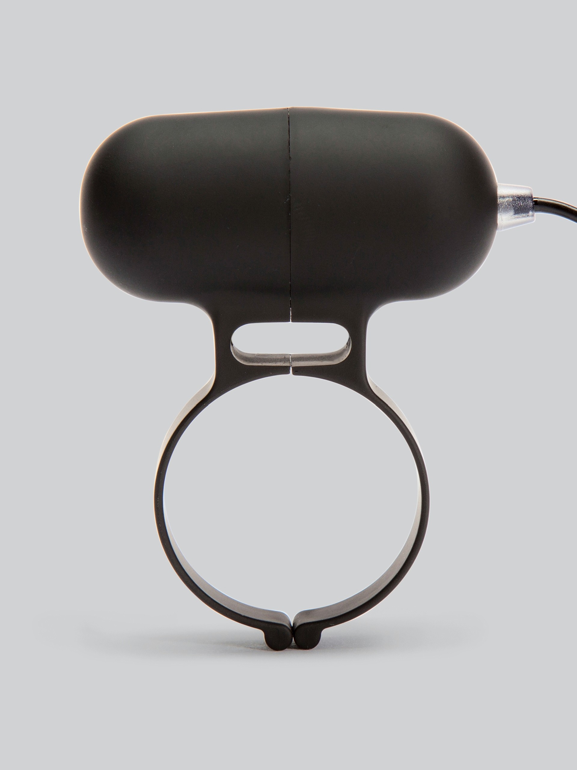 Aqua Vibrating Cock Ring, Black, hi-res