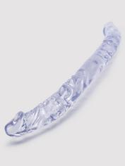 Ice Gem Realistic Double-Ended Dildo 16 Inch, Clear, hi-res