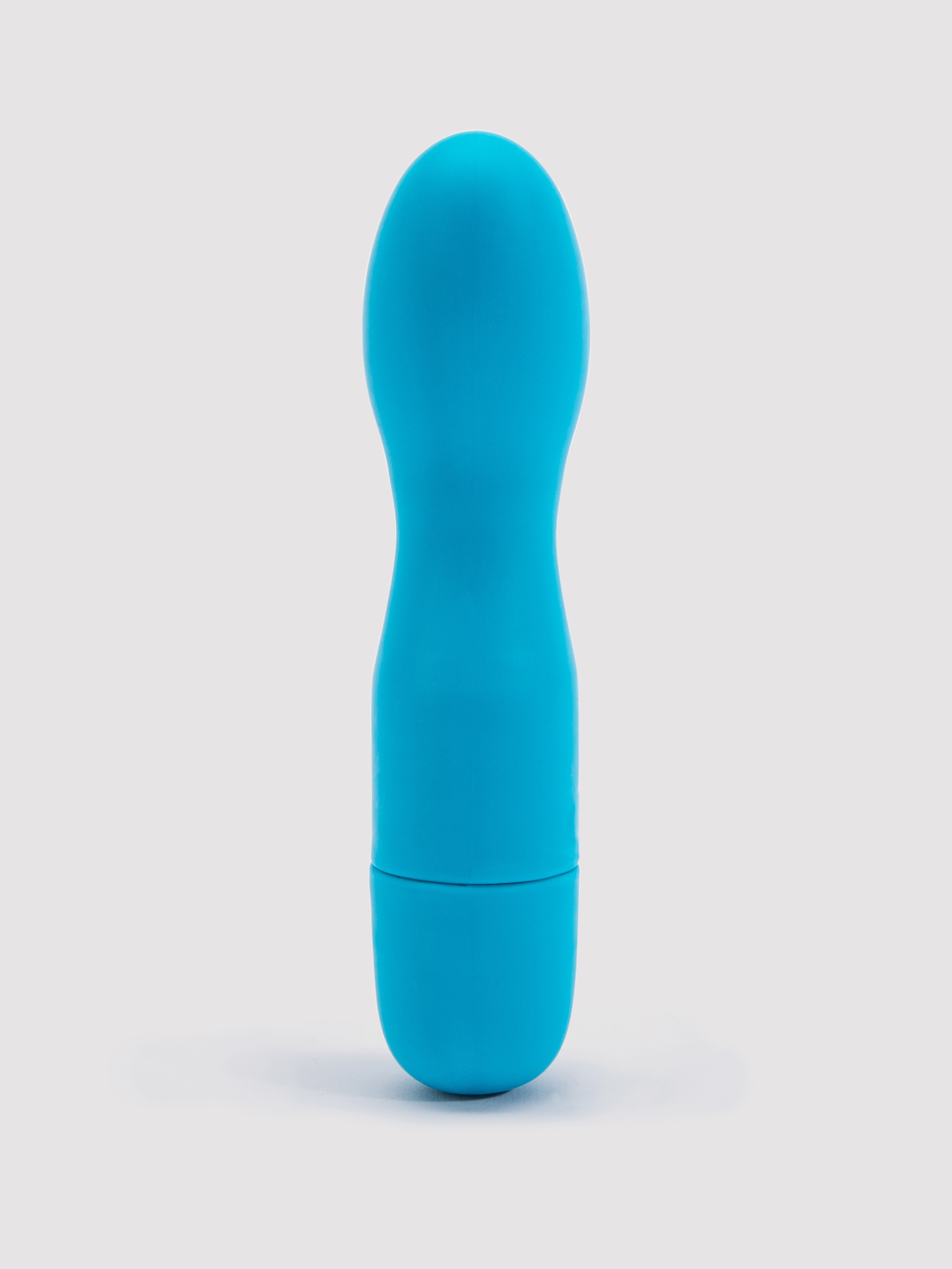 G-Power Extra Quiet Silicone G-Spot Vibrator 4.5 Inch, Blue, hi-res