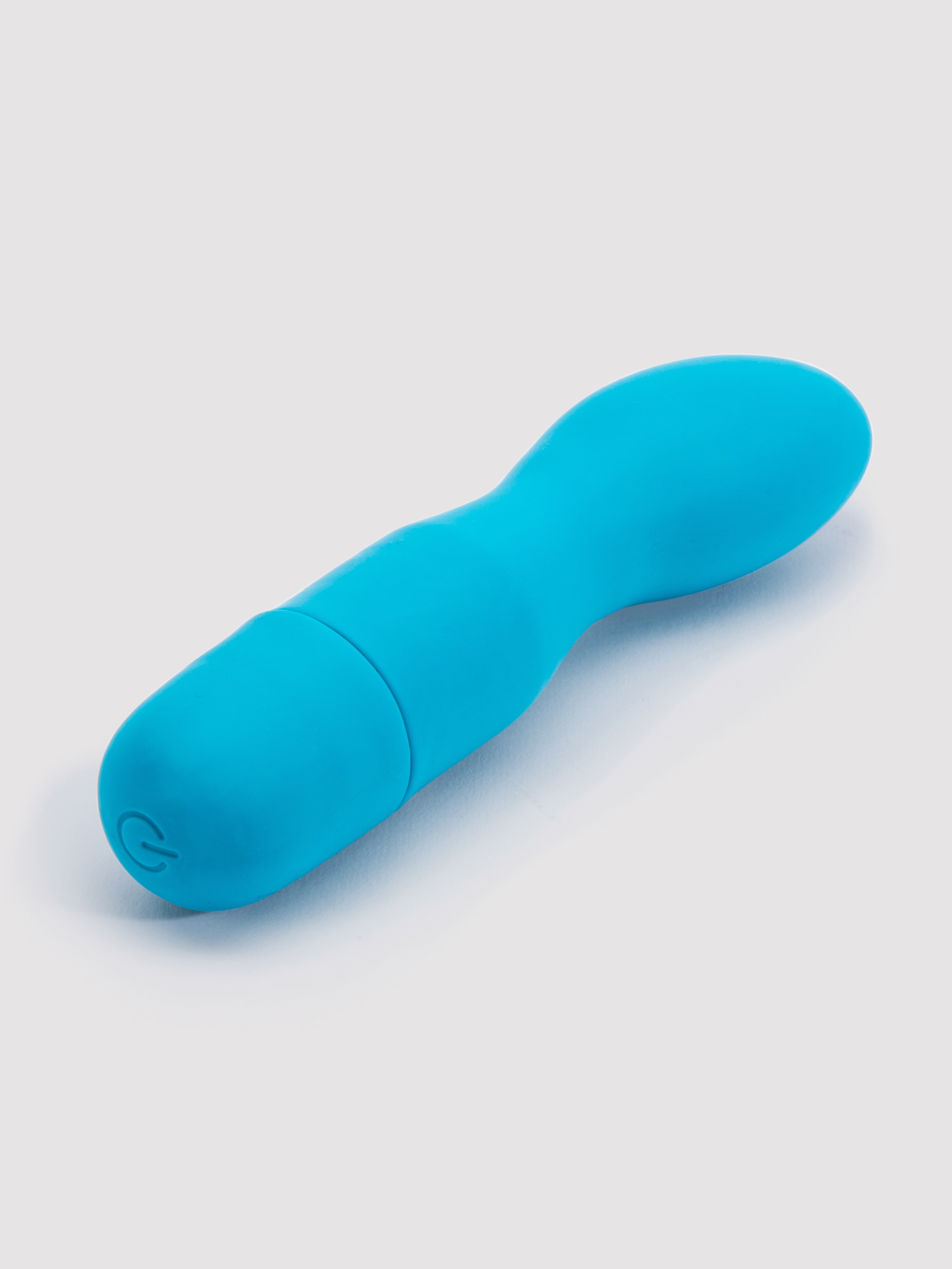 G-Power Extra Quiet Silicone G-Spot Vibrator 4.5 Inch, Blue, hi-res