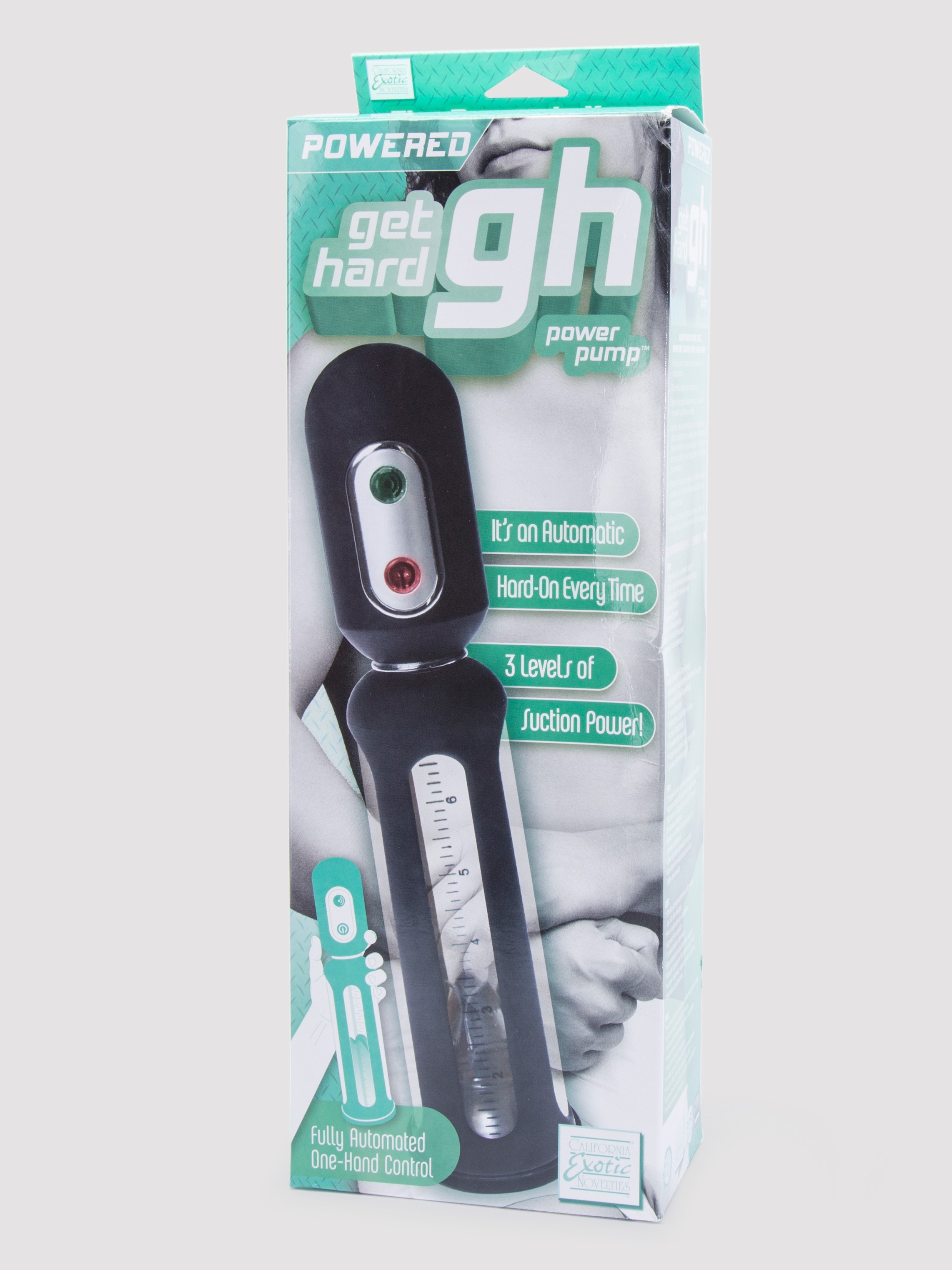 Get Hard Automatic Penis Pump, Black, hi-res