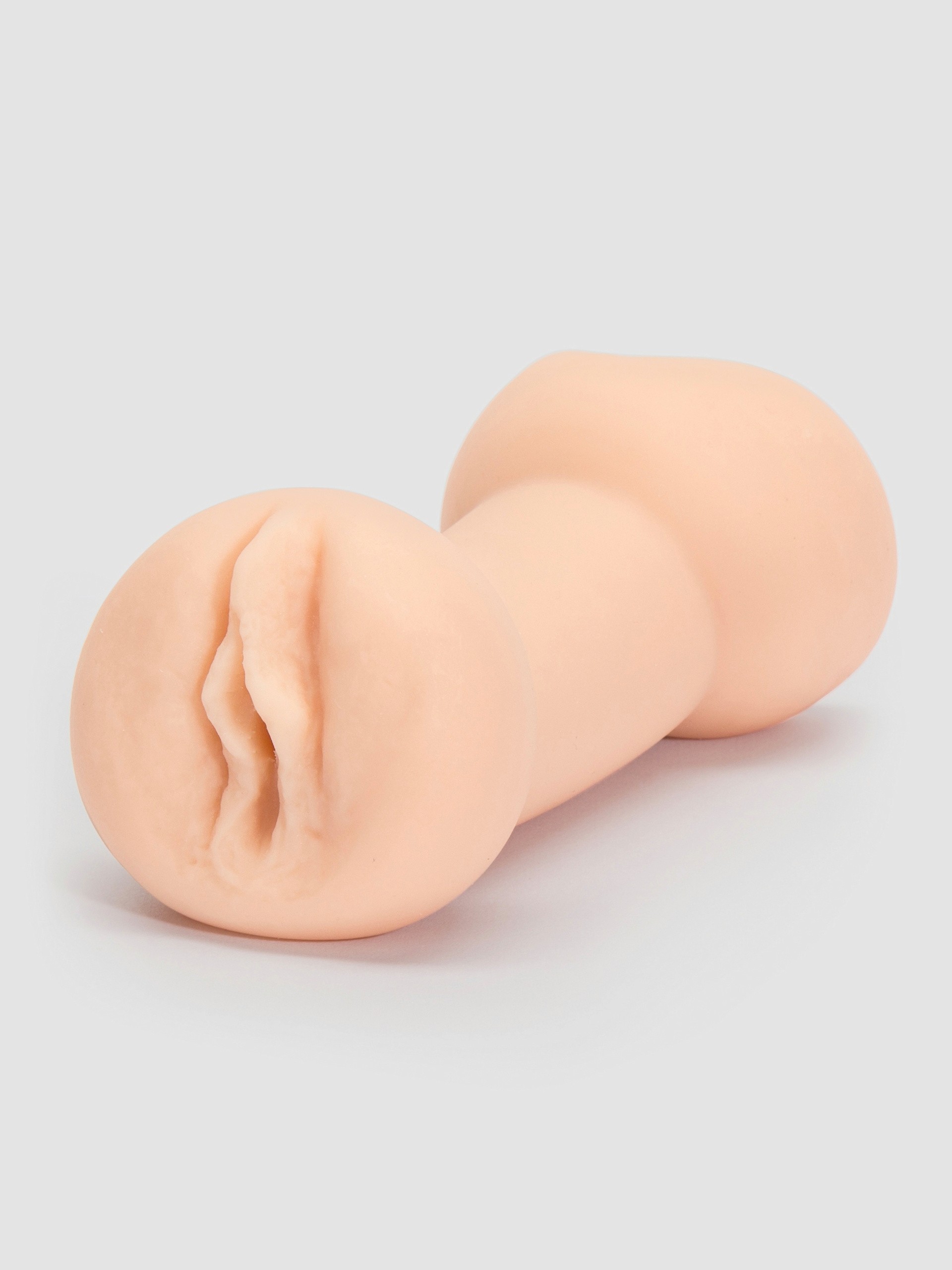 THRUST Pro Mini Dana Ribbed Pocket Pussy and Ass 8.1oz, Flesh Pink, hi-res