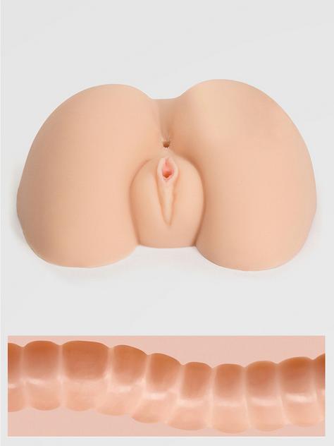 Vaginette anus réalistes rainurés Pro Xtra Taylor 770 g, THRUST, Couleur rose chair, hi-res