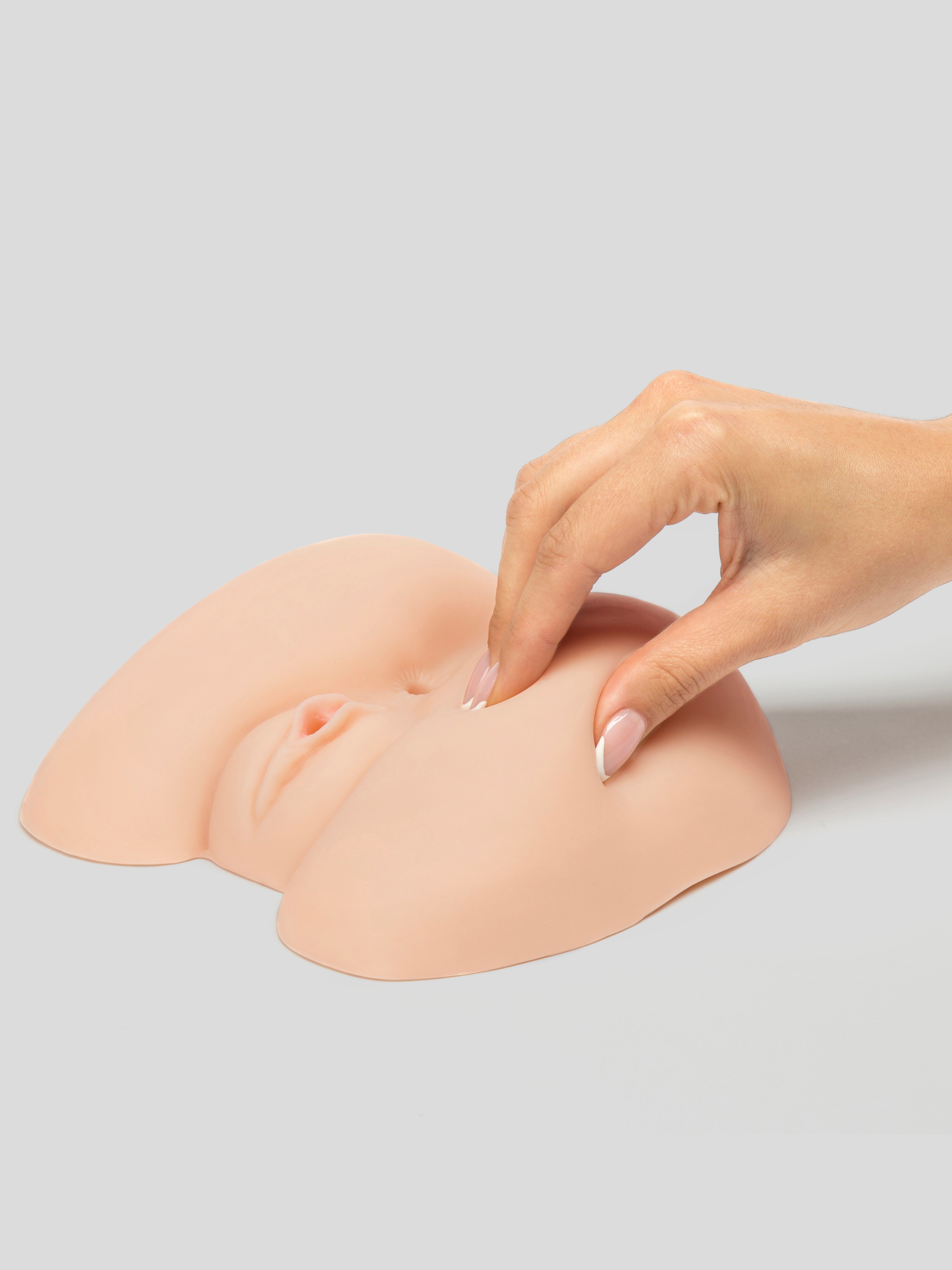 THRUST Pro Xtra Taylor Ribbed Realistic Vagina and Ass 770g, Flesh Pink, hi-res