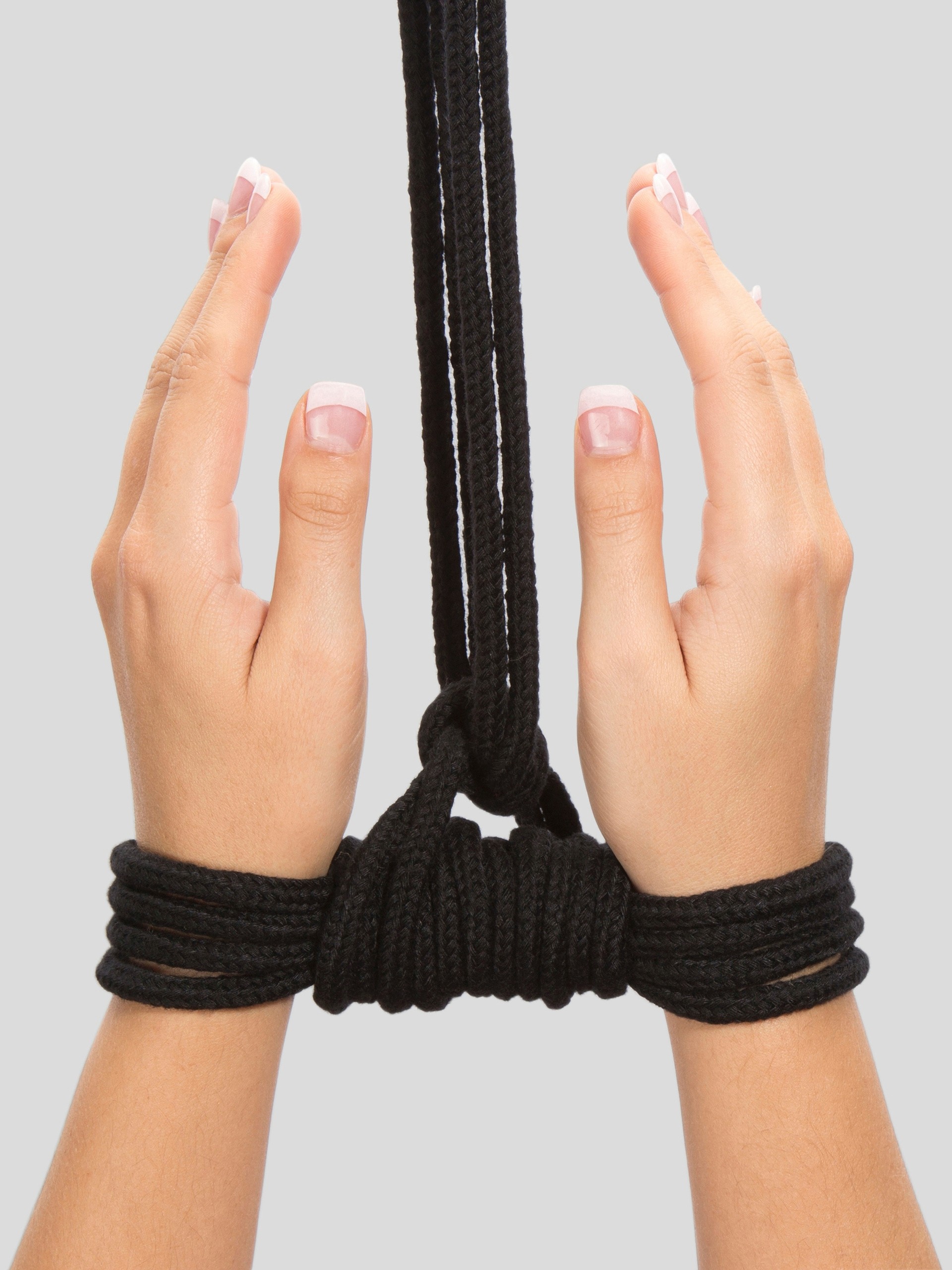 Bondage Boutique Soft Bondage Rope 5 Metre, Black, hi-res