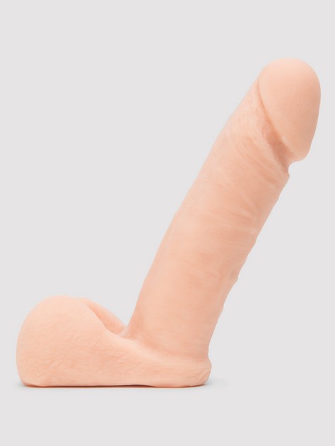 Doc Johnson Vac-U-Lock Ultraskyn Realistic Dildo 6 Inch, Flesh Pink, hi-res