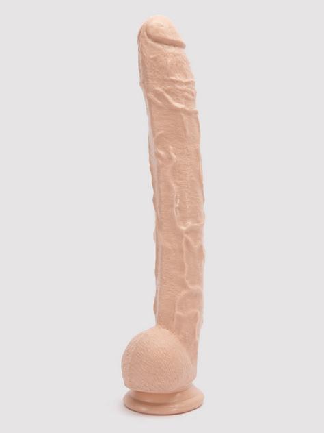 Dick Rambone Saugnapf-Dildo 34 cm, Hautfarbe (pink), hi-res