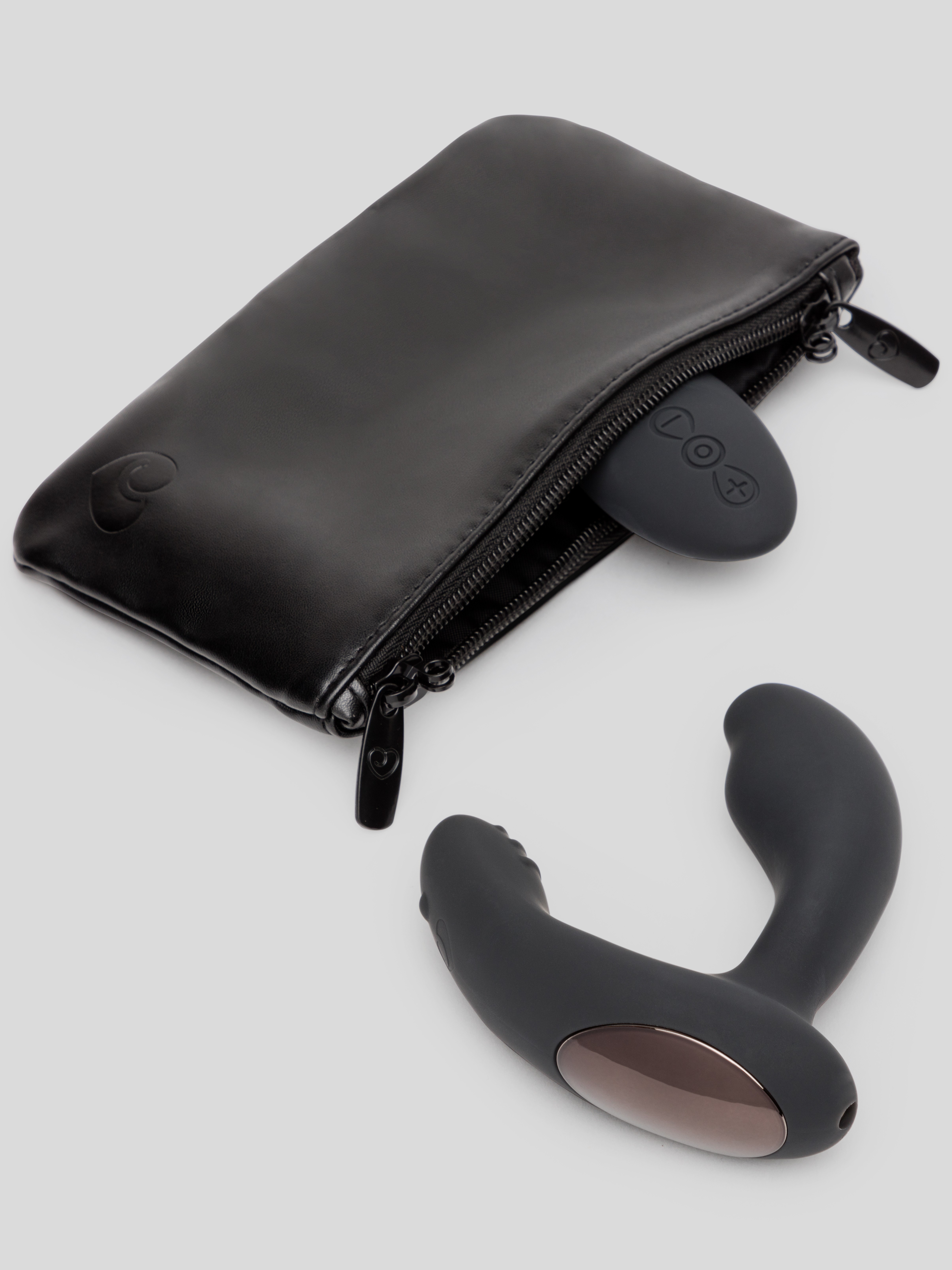 Desire Luxury Rechargeable Remote Control Prostate Massager, Black, hi-res