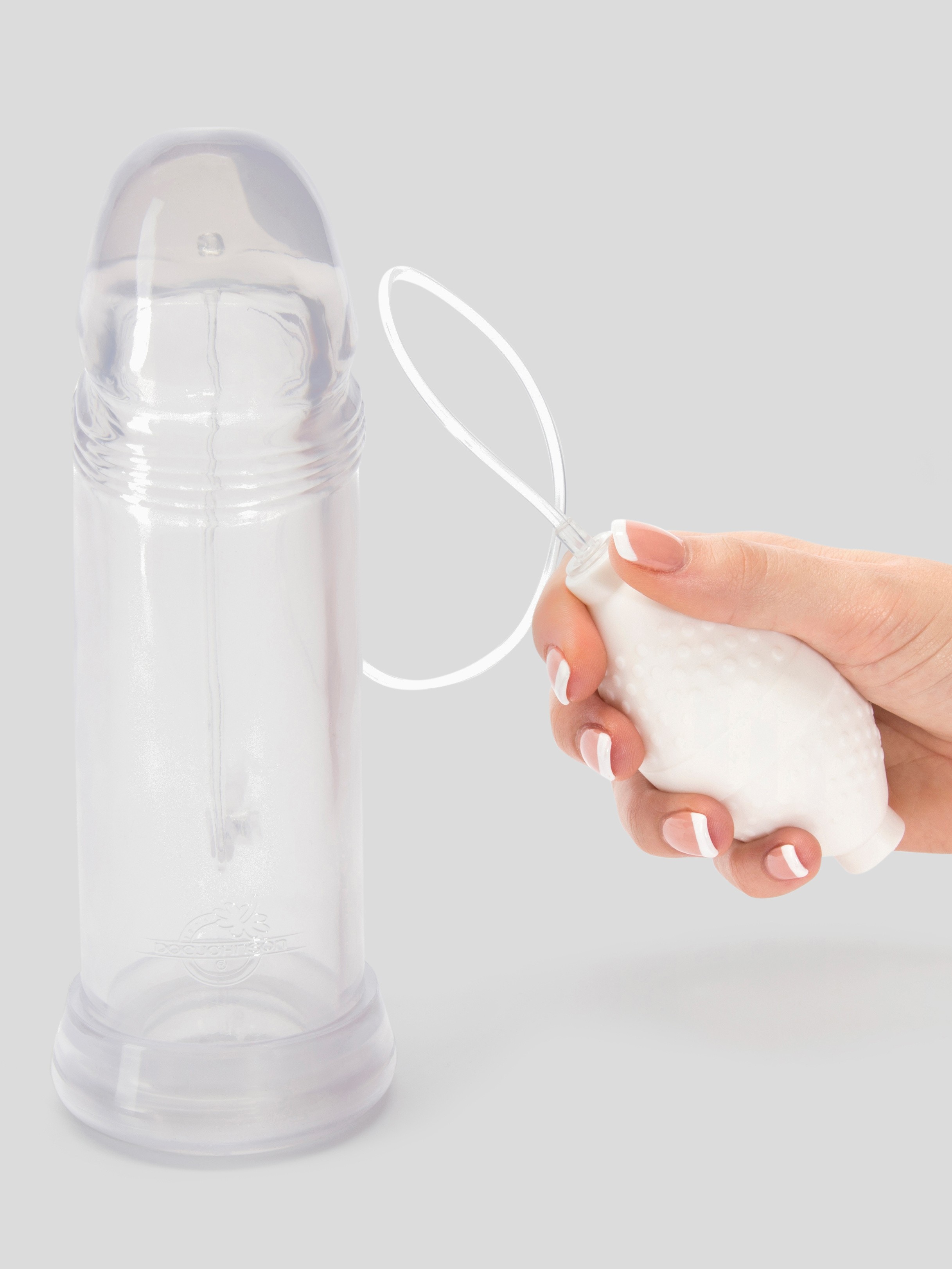 Doc Johnson Mega Cock Penis Pump, Clear, hi-res