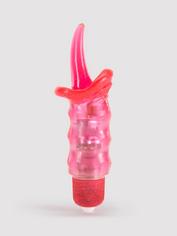Vibromasseur clitoridien en forme de langue par Power Buddies, Rose, hi-res