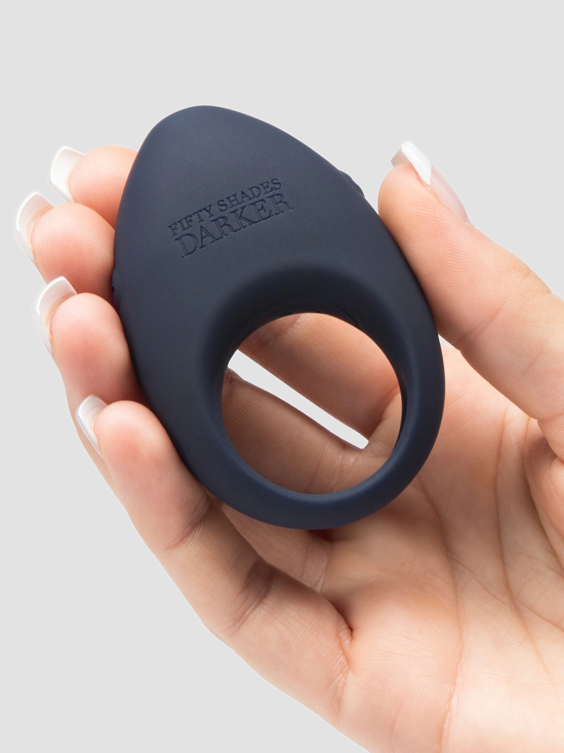 Fifty Shades Darker Release Together Rechargeable Cock Ring, Blue, hi-res