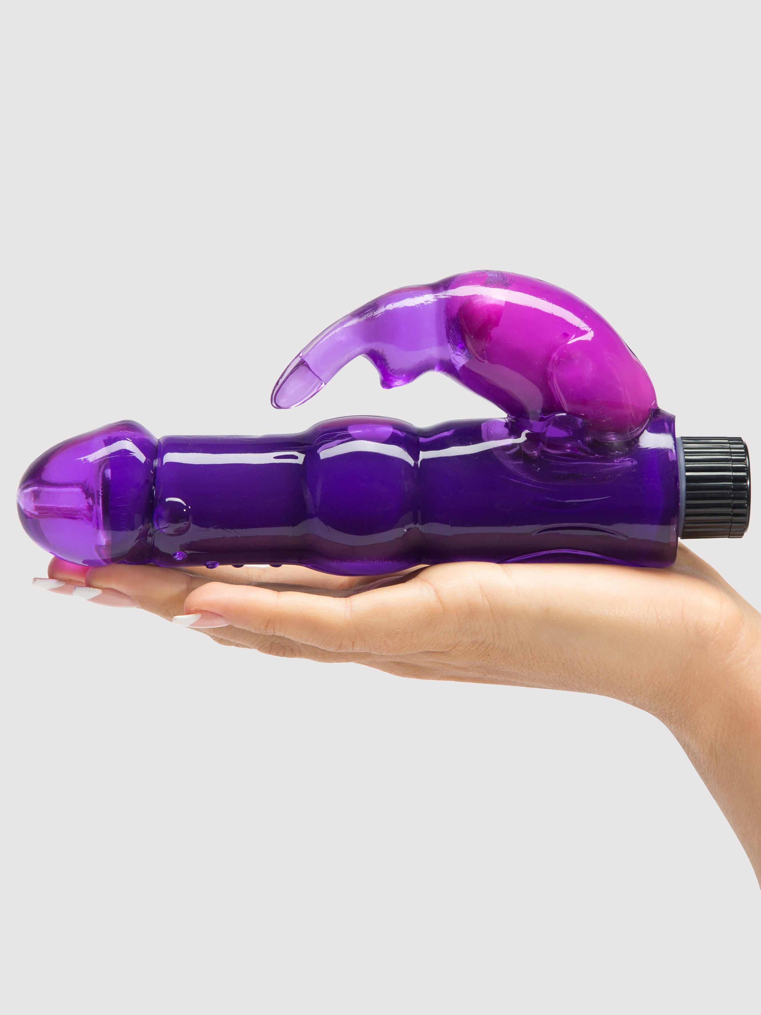 BASICS Rabbit Vibrator, Purple, hi-res
