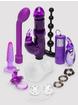 Lovehoney Wild Weekend Mega Couple's Sex Toy Kit (11 Piece), Purple, hi-res