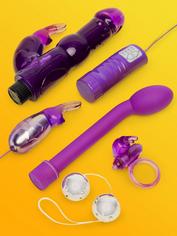 Lovehoney Wild Weekend Mega Couple's Sex Toy Kit (11 Piece), Purple, hi-res