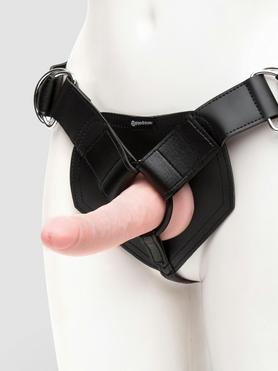 King Cock Strap-On Harness Kit with Ultra Realistic Dildo 7 Inch