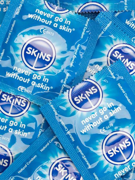 Skins Natural Latex Condoms (100 Pack), , hi-res