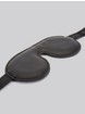 DOMINIX Deluxe Padded Leather Blindfold, Black, hi-res