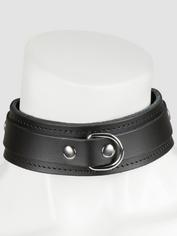 Bondage Boutique Soft Leather Collar, Black, hi-res