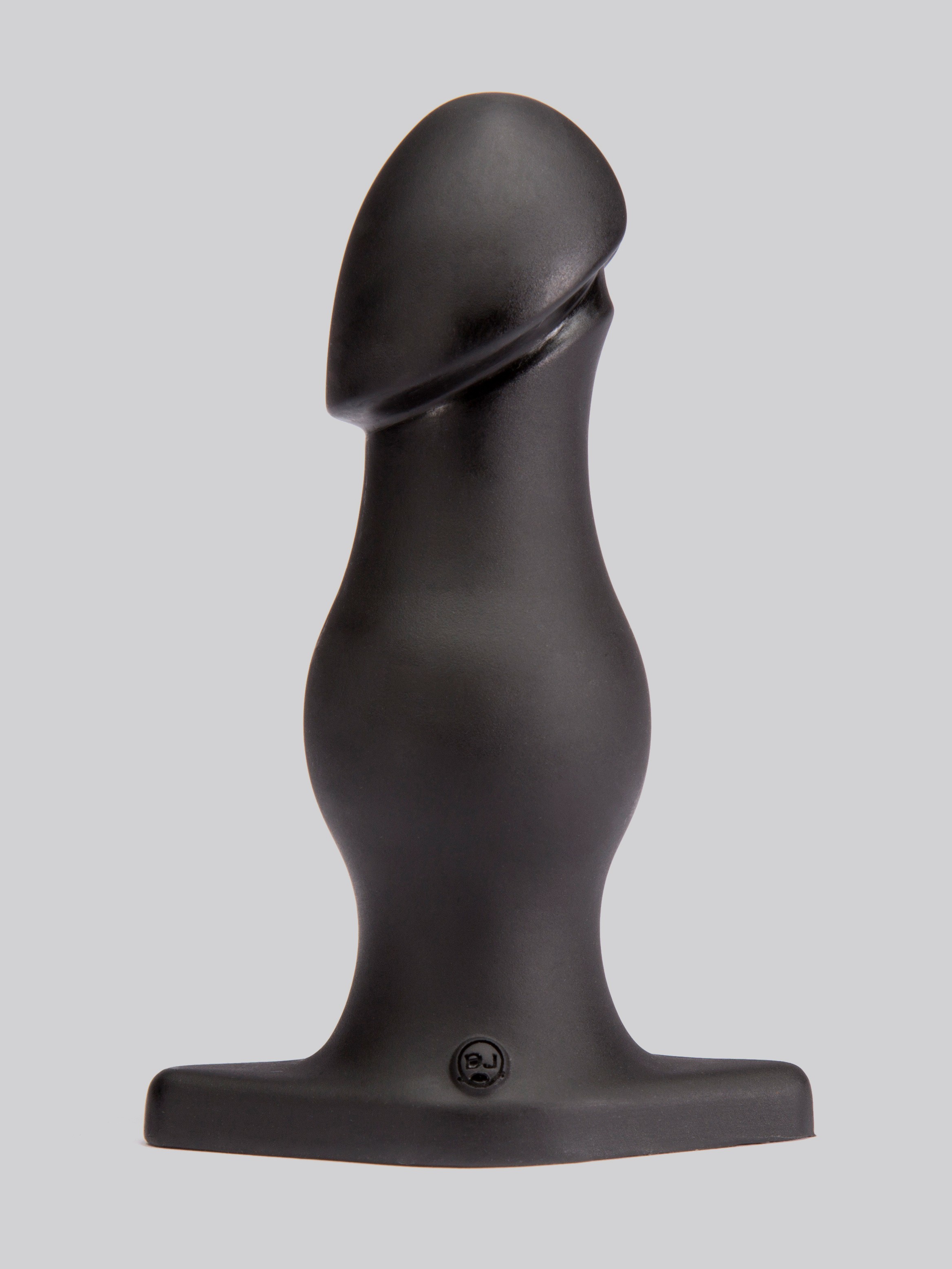 Doc Johnson Titanmen The Rumpy Smooth Butt Plug 6.5 Inch, Black, hi-res