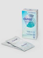 Durex Invisible Extra Sensitive Latex Condoms (12 Pack), , hi-res