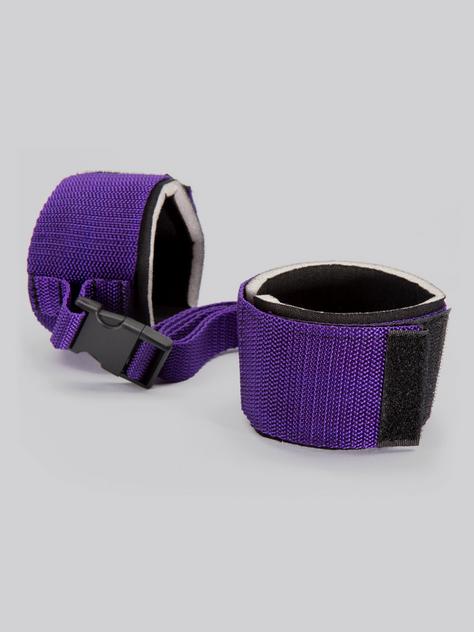 Purple Reins Wrist or Ankle Cuffs, Purple, hi-res