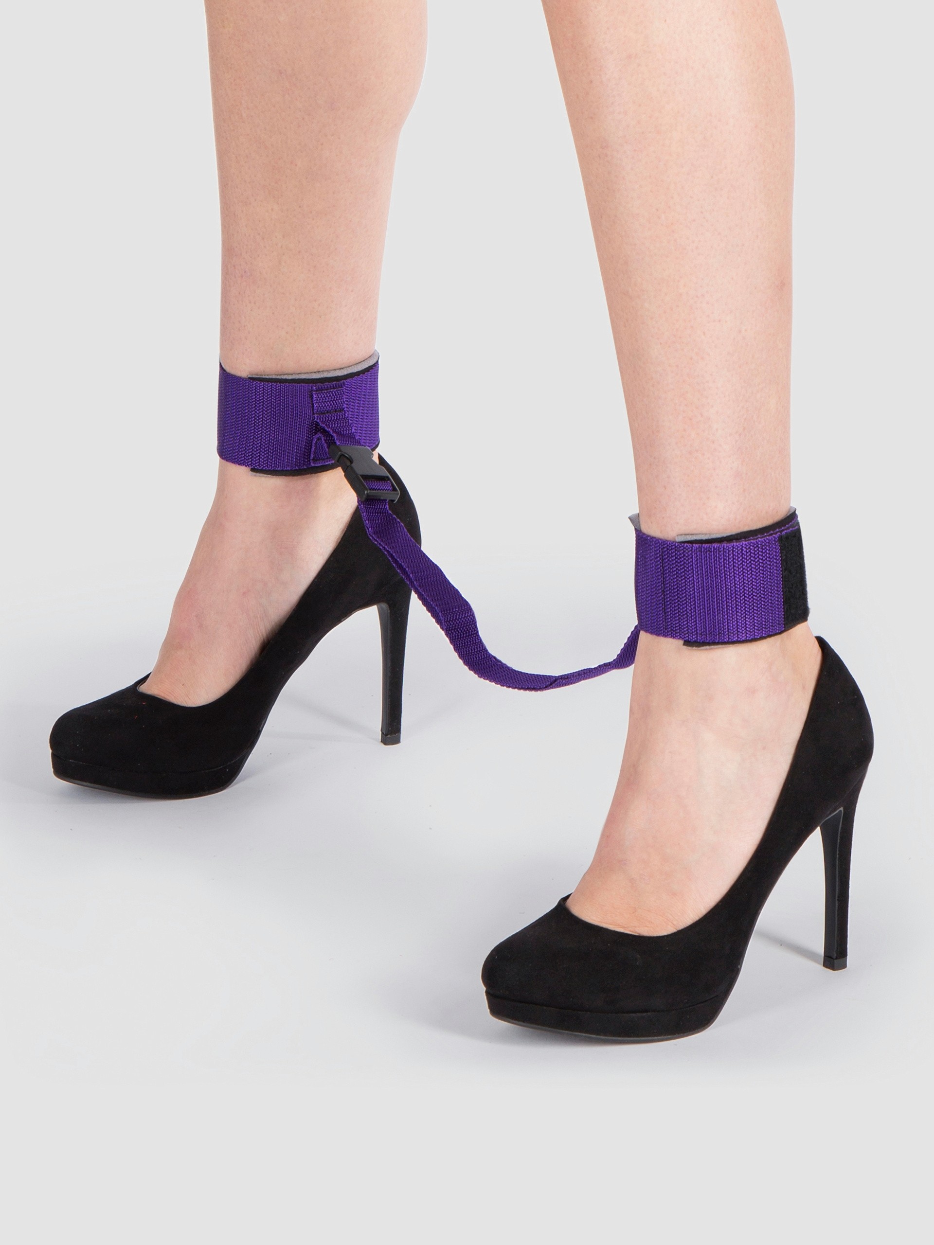Purple Reins Wrist or Ankle Cuffs, Purple, hi-res