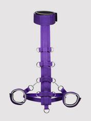 Purple Reins Body Harness Restraint, Purple, hi-res