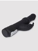 Lovehoney Power Play 10 Function Silicone Rabbit Vibrator, Black, hi-res