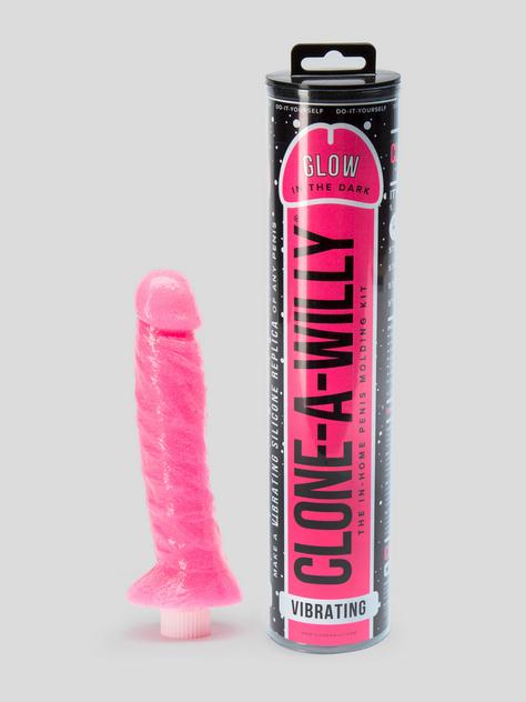 Kit de moulage pénis vibrant rose fluorescent, Clone-A-Willy, Rose, hi-res