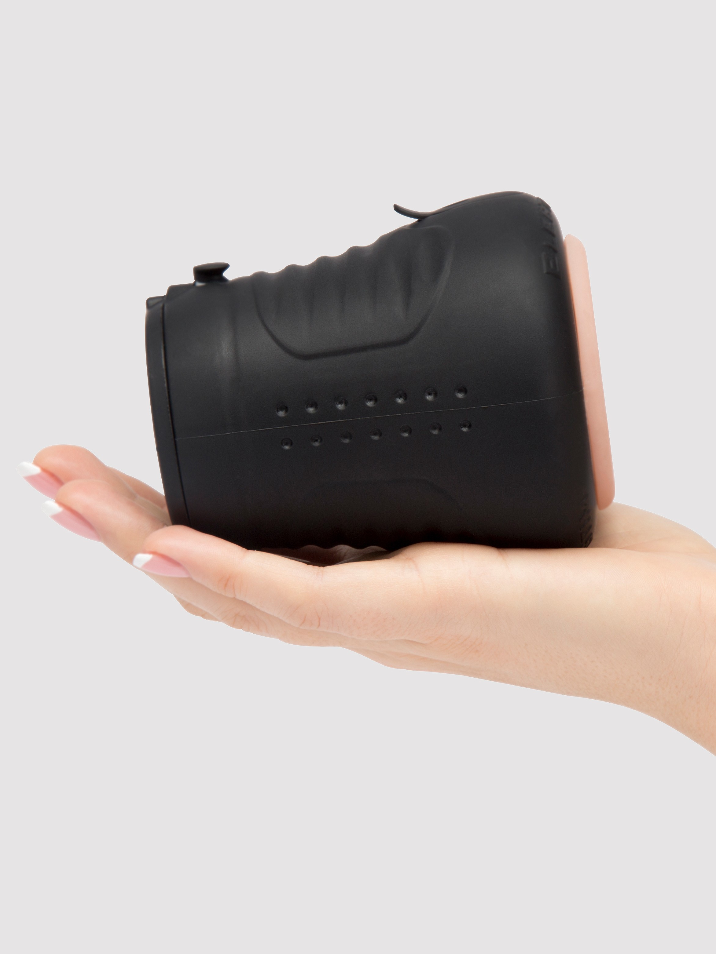 ElectraStim Bi-Polar Electrosex Jack Socket Stroker, Black, hi-res