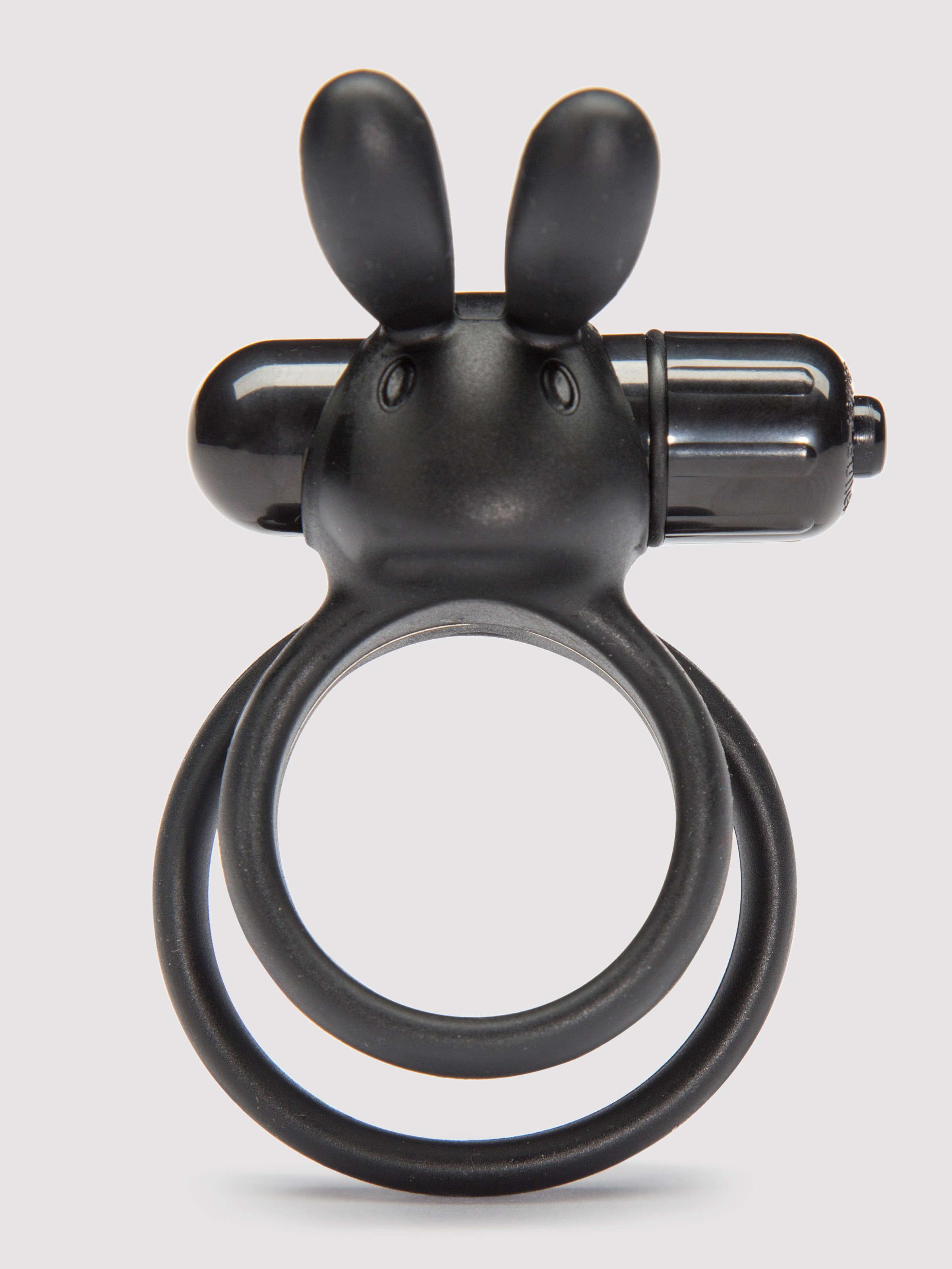 Screaming O The Ohare Double Vibrating Rabbit Cock Ring, Black, hi-res