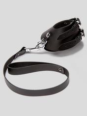 DOMINIX Deluxe Leather Ball Strap with Lead, Black, hi-res
