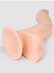 Lifelike Lover Classic Curved Realistic Dildo Vibrator 8 Inch, Flesh Pink, hi-res