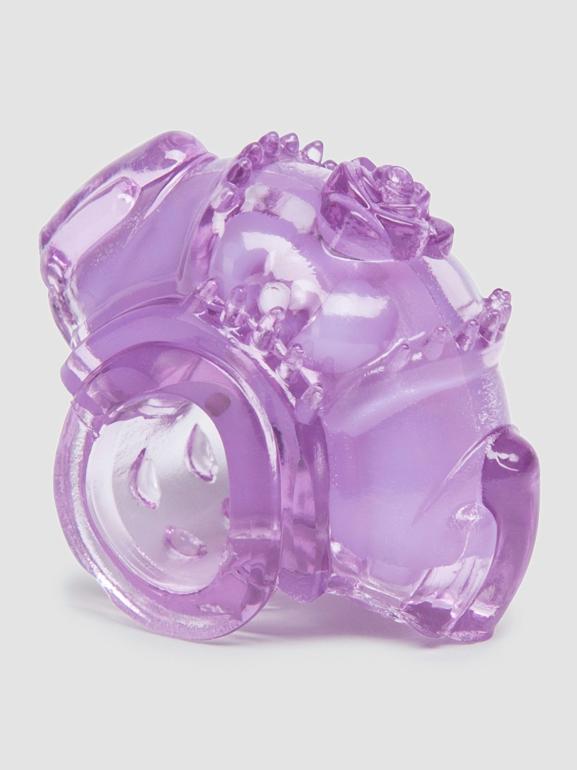 BASICS Finger Ring Vibrator, Purple, hi-res