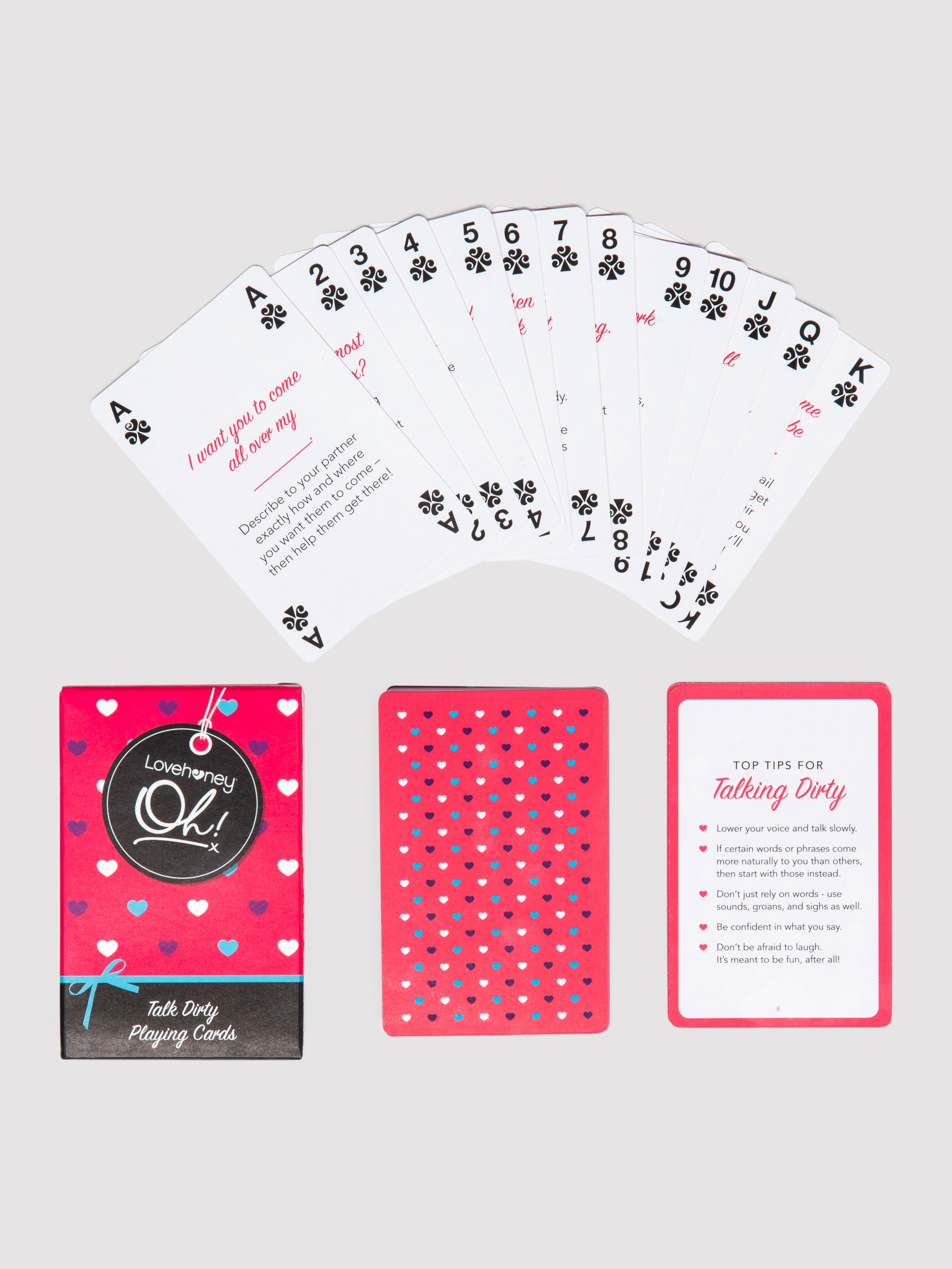 Lovehoney Oh! Talk Dirty Playing Cards, , hi-res